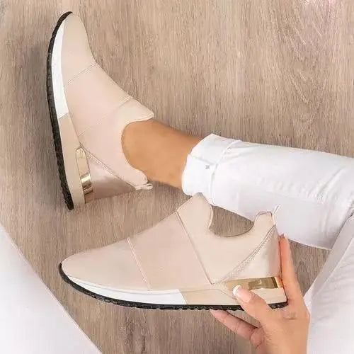Fellow Canize-Baskets de sport en maille pour femme, chaussures à enfiler pour femme, document solide, chaussures décontractées pour femme, 2022