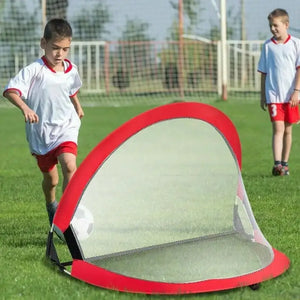 Filet de but d'entraînement de porte de football pliant pour enfants, tente de jeux portable pour enfants, jeu d'intérieur et d'extérieur, jouet de sport, cadeaux pour garçons