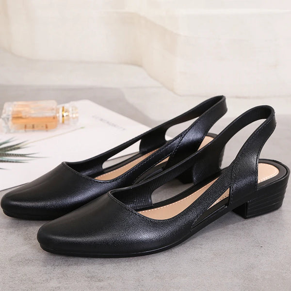 Sandales pointues à talons hauts pour femmes, tongs, chaussures de plage coordonnantes, décontractées, couleur bonbon