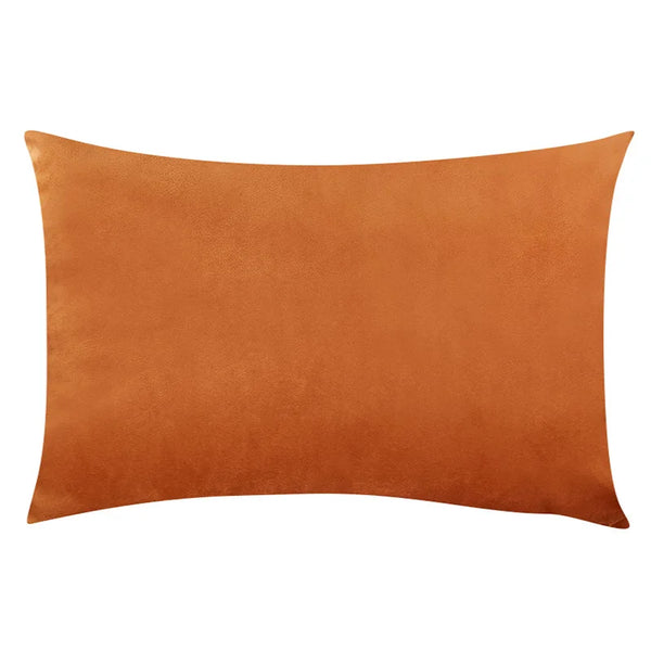 Housse de coussin en velours uni Ultra doux, 30x50cm, décoration de maison, confortable, taie d'oreiller nordique Funda Cojin