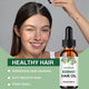 Huile essentielle de romarin pour cheveux denses, réparation des dommages aux cheveux, prévient la perte de cheveux, favorise la croissance des cheveux, combats, pellicules, cuir chevelu sec, ajoute de la brillance
