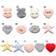 Porte-couette non ald lapin en peluche, clip de couverture, une clé pour déverrouiller les couvertures, attache de couverture, porte-drap de lit, mignon, 4 pièces