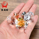 KAK - Poignée de tiroir, armoire, placard, en forme de diamant 20-40mm