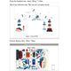 Autocollants Muraux Bateau à Voile et Phare, Décoration de Fond pour Chambre, Salon, TV, Canapé, Papier Peint Mural Artistique