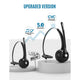 Mpow Pro – écouteurs sans fil Bluetooth V5.0, avec Microphone, temps de conversation 13H, pour conducteur, Center d'appels, Skype, bureau, 1/2 paquets