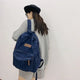 Sac à dos en denim pour hommes et femmes, sac pour ordinateur portable de grande capacité, sac à dos de voyage pour étudiants, nouveau