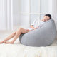1/2 pièces paresseux canapé couverture solide chaise couvre sans remplissage grand pouf couverture adultes canapé salon chambre Tatami chaise longue