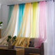 Panneau de drapé en tulle pur pour salon, style européen et américain, pour fenêtres blanches, rideaux de porte solides AP184 #3-40
