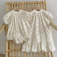 Robe d'été pour enfants, robe de princesse brodée à manches courtes pour bébés filles, robe de plage à volants en dentelle pour petites filles, vêtements pour enfants
