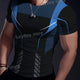 Entraînement musculaire Gym hommes t-shirt sport Fitness à manches courtes t-shirts séchage rapide course vêtements de sport hommes vêtements surdimensionnés hauts