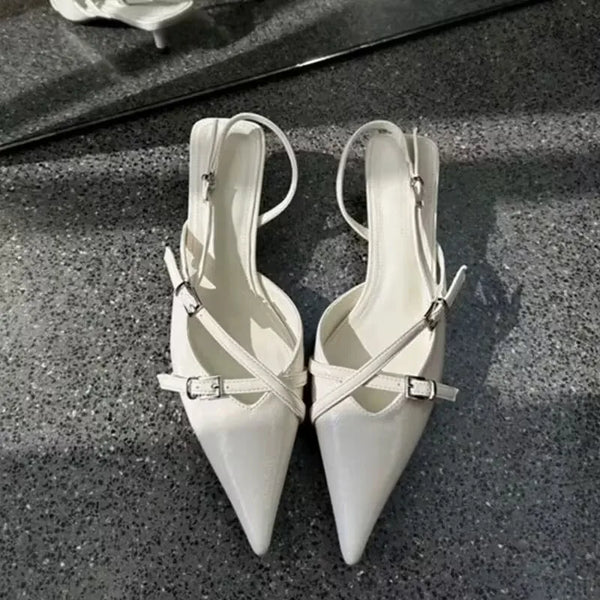 2025 nouvelle mode femmes sandales avec un mot talons hauts chaussures pour femmes mode femmes sandales à talons hauts