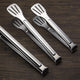 Pinces alimentaires en acier inoxydable 304, ustensiles de cuisine, résistant à la chaleur, pince à pâtisserie pour salade BBQ, outils de cuisine pour Desserts Buffet Barbecue