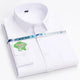 Chemise à manches longues 2026 pour homme, hauts pour hommes, vêtements pour hommes, chemise blanche, tendances de la mode masculine