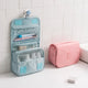 Trousse de toilette suspendue pour voyages d'affaires, trousse de maquillage Portable de grande capacité pour soins de la peau, sac de rangement pliable avec séparation sèche et humide