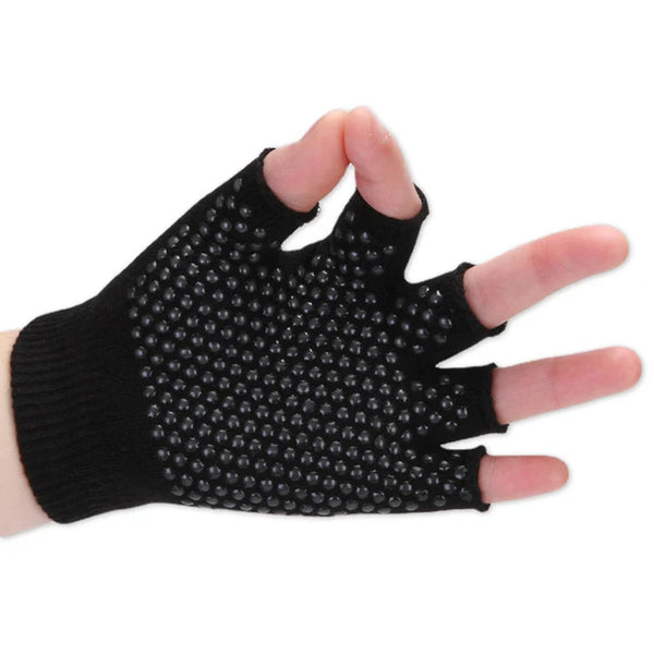 Gants demi-doigt en coton respirant pour femme, anti-ald, yoga, fitness, cyclisme en plein air, vélo, Pilates, sports, pêche