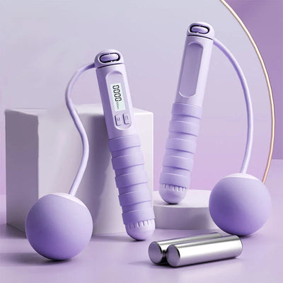 Grande balle de comptage électronique avec corde à sauter, exercice aérobique pour hommes et femmes, exercice de perte de poids, Fitness