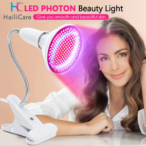 Masque Facial de thérapie photonique à lumière rouge LED, Instrument de beauté, SPA du visage, élimination des rides de l'acné, rajeunissement de la peau, dispositif Anti-âge