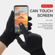 Automne hiver gants de cyclisme en plein air salle de sport Fitness sport course chaud écran tactile gants antidérapants gants de moto hommes noir