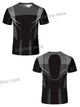 Entraînement musculaire Gym hommes t-shirt sport Fitness à manches courtes t-shirts séchage rapide course vêtements de sport hommes vêtements surdimensionnés hauts