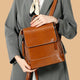 Cuir véritable femmes sac à dos bandoulière sac à bandoulière mode femme dame peau de vache livre scolaire ordinateur portable sacs de messager sacs à dos