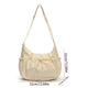 Sac à bandoulière en Nylon de Style coréen décontracté, sac à bandoulière léger plissé, fourre-tout de grande capacité, sac à cordon pour filles