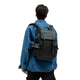 Sac à dos en cuir solide de luxe pour hommes, sac d'école de grande capacité pour hommes, sac à dos pour ordinateur portable de voyage d'affaires, nouvelle mode