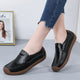 Chaussures décontractées en cuir véritable pour femmes, baskets de loisirs, mocassins à enfiler, mocassins souples pour femmes, marque de luxe