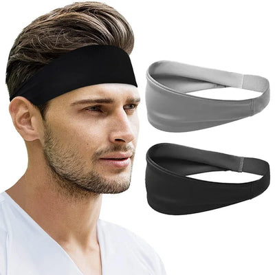 Bandeaux de sport pour hommes et femmes, 1 pièce, antidérapants, évacuant l'humidité, pour entraînement, Fitness, course à pied, Football, Yoga, 2025