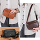 Pochette pour hommes portefeuille Long Mini épaule en cuir PU sac à main porte-carte croisée téléphone nécessaire pochette main Porter petit sac