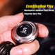 SPYSTAR – curseur de poussée magnétique, maître anti-stress EDC, jouets Fidget pour adultes, Spinner en métal, pièce haptique à cliquet pour l'anxiété