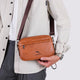 Pochette pour hommes portefeuille Long Mini épaule en cuir PU sac à main porte-carte croisée téléphone nécessaire pochette main Porter petit sac