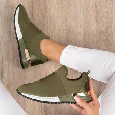 Fellow Canize-Baskets de sport en maille pour femme, chaussures à enfiler pour femme, document solide, chaussures décontractées pour femme, 2022