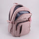 Sac à Dos d'École en Nylon avec Pendentif pour Fille, Cartable de Voyage, Multi-Poches, Imperméable, Décontracté, Style Simple, pour Adolescent