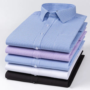Chemise à manches longues 2026 pour homme, hauts pour hommes, vêtements pour hommes, chemise blanche, tendances de la mode masculine