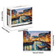 Puzzle de paysage de nuit de Venise pour adultes et enfants, jeux de décoration d'intérieur, sol amusant en famille, jouets, 1000 pièces