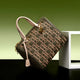 Sac à bandoulière de grande capacité pour femmes, sac à bandoulière Vintage classique avec lettres Design, couleur unie