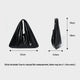 Grands sacs à bandoulière noirs pour femmes, grand sac de shopping Hobo de qualité, petit sac à main à bandoulière en cuir véritable, fourre-tout de voyage pour dames