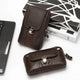 Sac de ceinture en cuir Fanny Pack portefeuille taille ceinture pochette Fannypack décontracté téléphone portable sacs mobiles porte-monnaie haute qualité sac à main