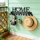 1pc porte-clés en métal crochets tenture murale porte-manteau doux maison mur cintre fer Art décor pour porte d'entrée cuisine