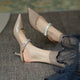 Sandales de Luxe en Cuir à Talons Hauts et Pointus pour Femme, Pantoufles de Soirée en Diamant, Nouvelle Collection Été 2024
