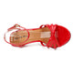 Nouvelles chaussures pour femmes surdimensionnées faux femmes Cross Dressing chaussures amusantes grande taille 37-48 talons hauts fins 13cm à lacets sandales pour femmes