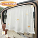 Rideau pare-soleil de voiture de dessin animé mignon, rideaux de protection solaire d'été essentiels pour garder votre intérieur de voiture frais et protégé