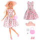 Vêtements de beurre de 11.5 pouces, tenues de 30cm, accessoires de poupées, maison de courses, manteau de mode, chaussures, robe, 1/6, 1/6, JJ