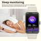 Montre intelligente pour hommes femmes 2025 Bluetooth appel Smartwatch sport Bracelet santé Fitness Tracker IP68 étanche Bracelet intelligent