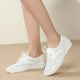 2021 été baskets femmes plate-forme chaussures femme en cuir véritable marche sandales plates pour femmes respirant confort chaussures de vacances