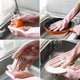 1 paire de gants de vaisselle en Silicone, gants ménagers multifonctionnels, nettoyage de cuisine, isolation thermique, gants magiques
