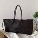 Nouveau sac à bandoulière tissé haut de gamme mode sac à rabat Simple polyvalent léger luxe littéraire sac à main léger luxe pochette décontractée