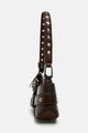 Sac à main rétro en cuir PU pour femmes, fourre-tout initiés, sous les bras, vintage, poignée supérieure, petit sac sous-axillaire féminin