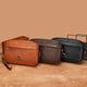 Pochette pour hommes portefeuille Long Mini épaule en cuir PU sac à main porte-carte croisée téléphone nécessaire pochette main Porter petit sac