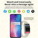 Montre intelligente pour hommes femmes 2025 Bluetooth appel Smartwatch sport Bracelet santé Fitness Tracker IP68 étanche Bracelet intelligent